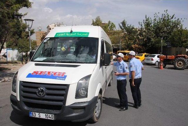 Şanlıurfa’da Okul Servisleri Denetlendi