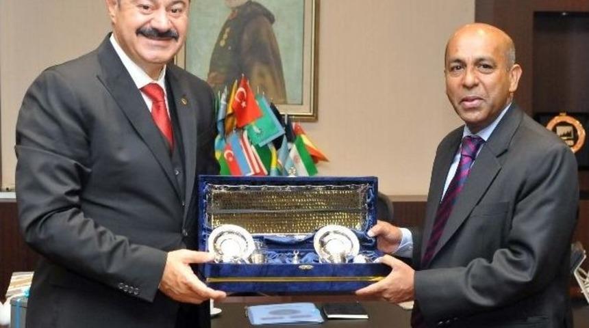 Sri Lanka&rsquo;nın Ankara B&uuml;y&uuml;kel&ccedil;isi Gso&rsquo;yu Ziyaret Etti