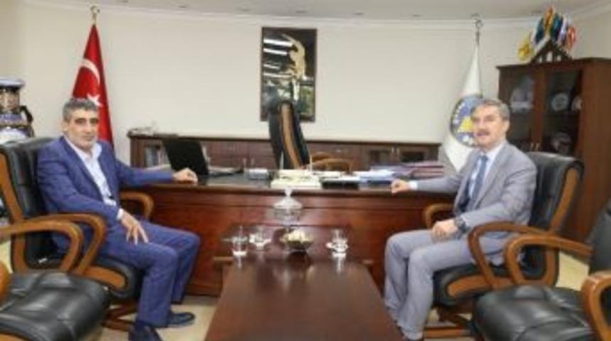 Daire Başkanı Satılmış&rsquo;tan Başkan Şirin&rsquo;e Ziyaret