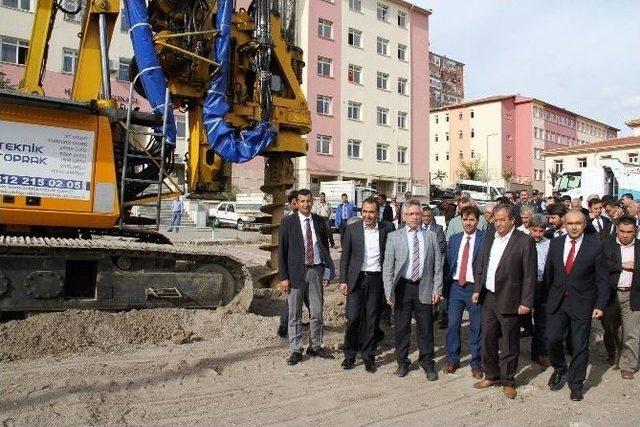 Yozgat’ta 350 Araçlık Otoparkın İnşaatı Başladı