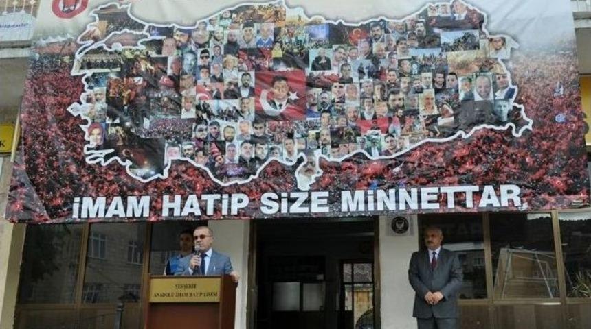 Demir, İmam Hatip Lisesi &Ouml;ğrencileri İle Buluştu