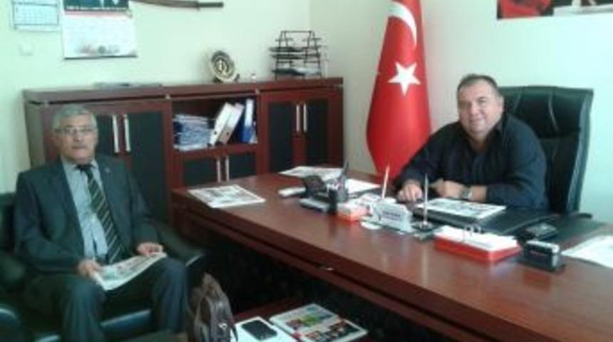 Malkara İl&ccedil;e Spor M&uuml;d&uuml;r&uuml; Barış&rsquo;tan Belediye Başkan Yardımcısı Yılmaz&rsquo;a Ziyaret