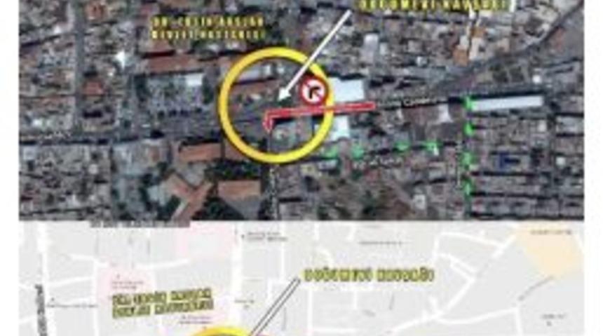 Eski Doğumevi Kavşağında Sola D&ouml;n&uuml;ş Yasaklandı