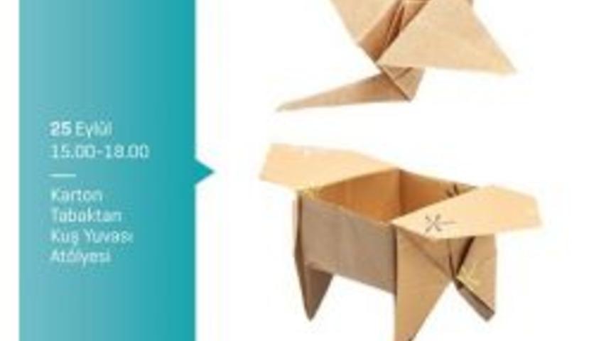 Minikler Sevimli Kuş Yuvaları Yapacak