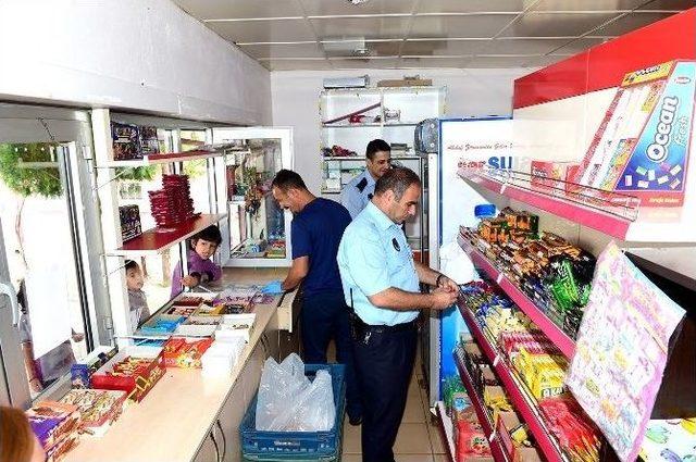 B&uuml;y&uuml;kşehir Zabıta Ekipleri Okul Kantinlerini Denetliyor 1