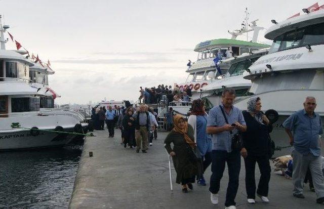 Bursalı Gazi Ve Şehit Yakınlarının Boğaz Sefası