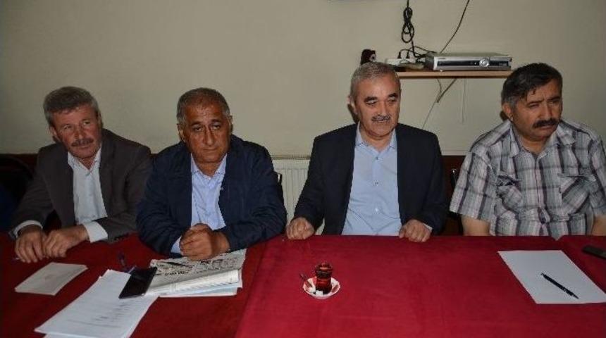 Osmancık Muhtarlar Derneği Başkanı Faruk Delibaş G&uuml;ven Tazeledi
