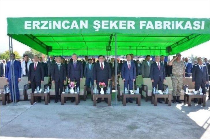 Erzincan Şeker Fabrikası 2016-2017 Yılı Sezonunu Açtı