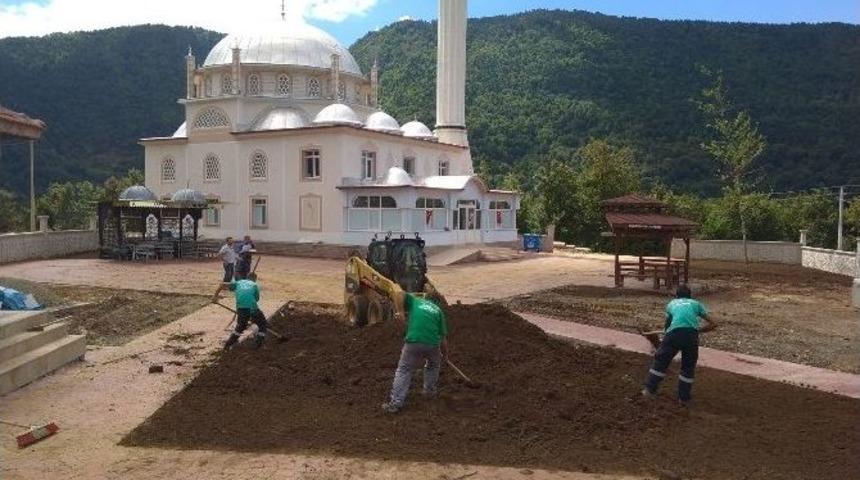 Kartepe&rsquo;de İbadethanelerin &Ccedil;evre D&uuml;zenlemesi Yapılıyor