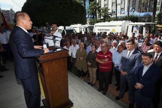 Adana Büyükşehir’in Hizmet Filosu Güçlendi