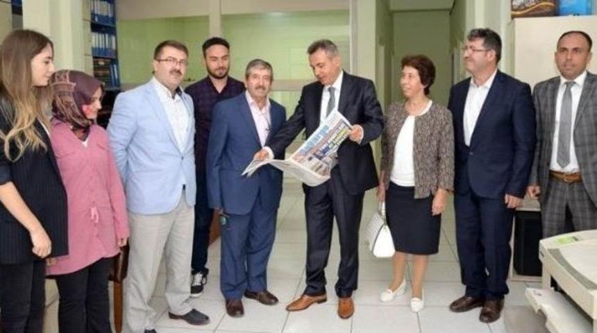 Vali Elban&rsquo;dan Sakarya Gazetesi&rsquo;ne Ziyaret