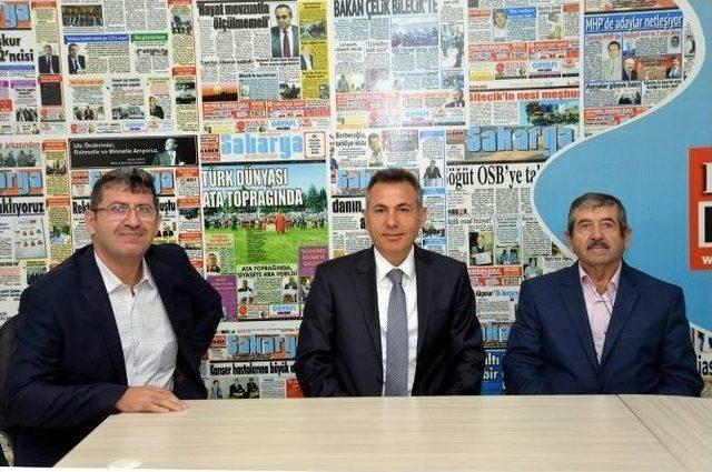 Vali Elban’dan Sakarya Gazetesi’ne Ziyaret