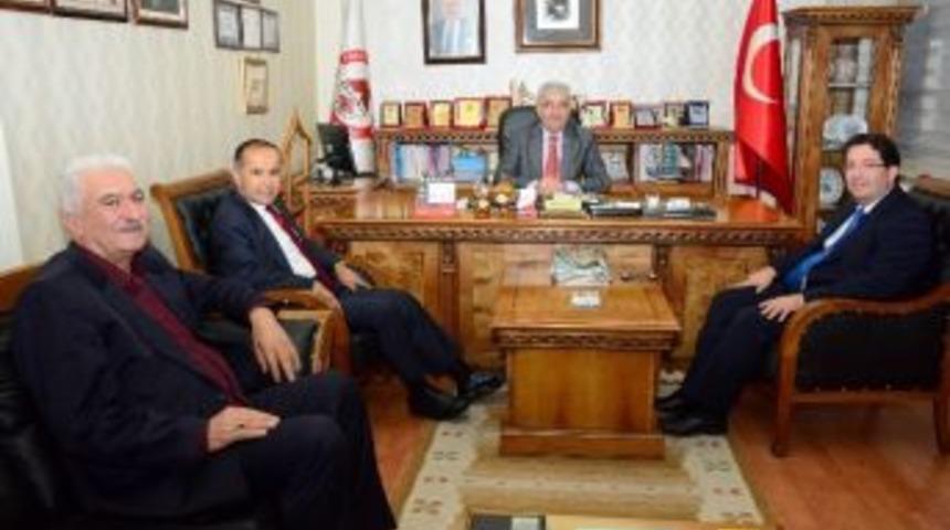 Milletvekili Aydoğdu Ve Başkan Yazgı&rsquo;dan Odalar Birliğine Ziyaret