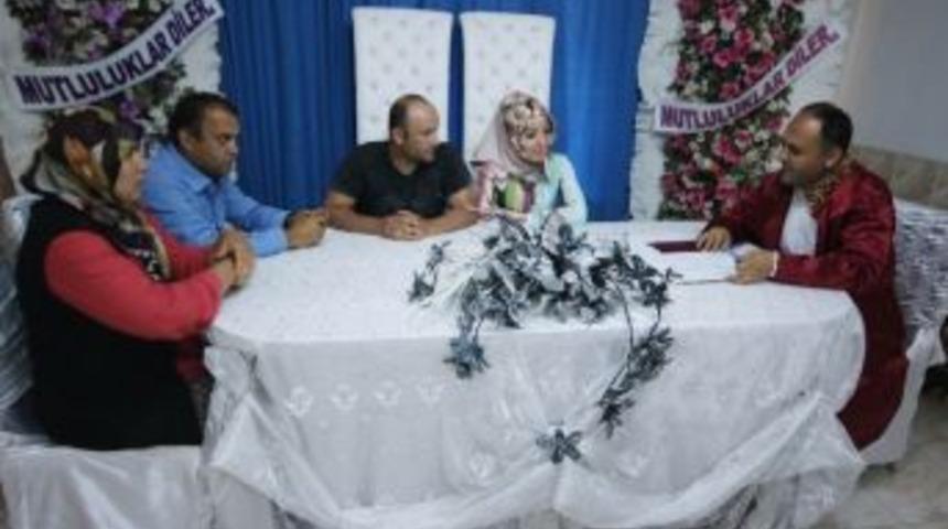 Beyşehir&rsquo;de 9 Ayda 448 &Ccedil;ift Evlendi