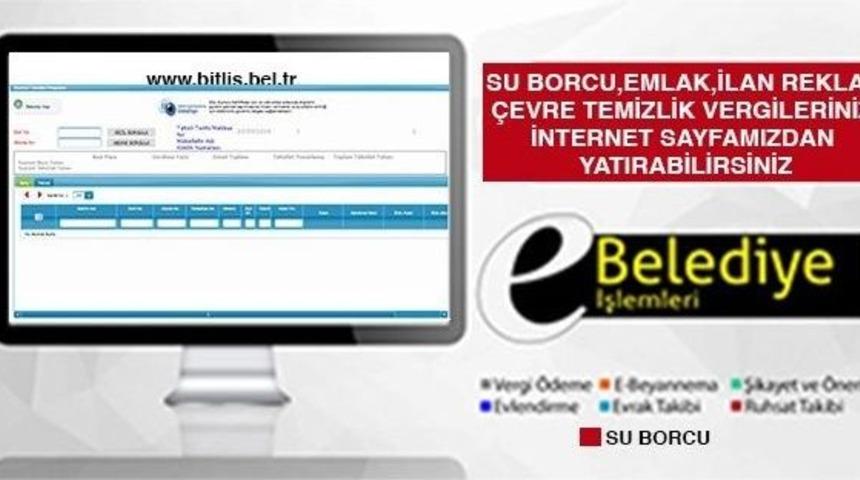 Bitlis Belediyesi &rsquo;e-belediyecilik&rsquo; Sistemine Ge&ccedil;ti