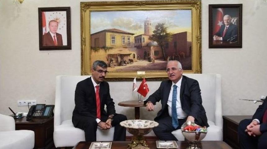Sgk Başkanı Bağlı&rsquo;dan Vali Tuna&rsquo;ya Ziyaret