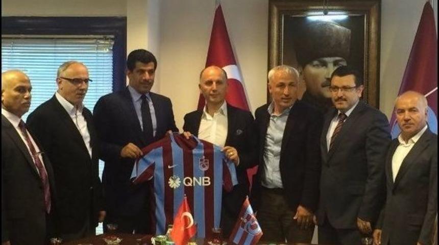 Katar&rsquo;ın Ankara B&uuml;y&uuml;kel&ccedil;isi Al Şafi Trabzonspor&rsquo;u Ziyaret Etti