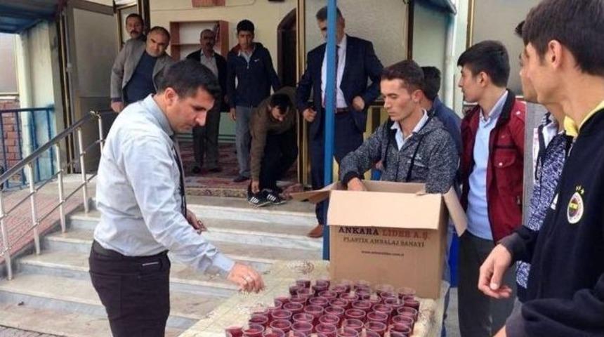 Sorgun&rsquo;da &Ouml;ğrenciler 15 Temmuz Şehitleri İ&ccedil;in Mevlit Okuttu