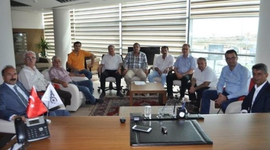 Ak Parti Uşak Milletvekilleri Altay Ve Tun&ccedil;&rsquo;tan Utso Y&ouml;netimine Ziyaret