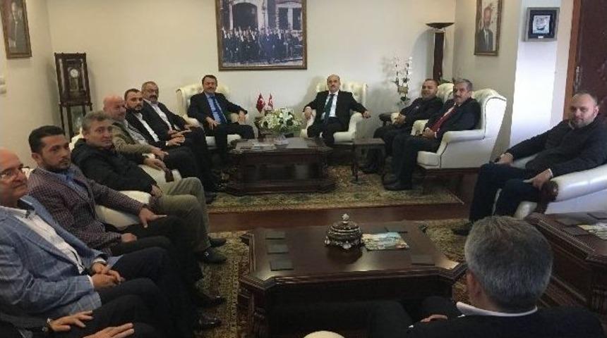 M&uuml;siad&rsquo;dan Vali Z&uuml;lkif Dağlı&rsquo;ya Hayırlı Olsun Ziyareti