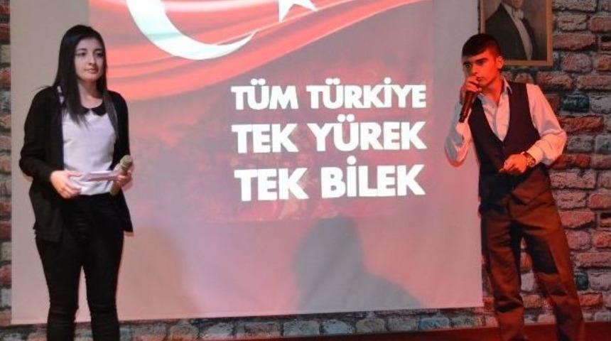 Kulu&rsquo;da 15 Temmuz Demokrasi Zaferi Ve Şehitleri Anıldı