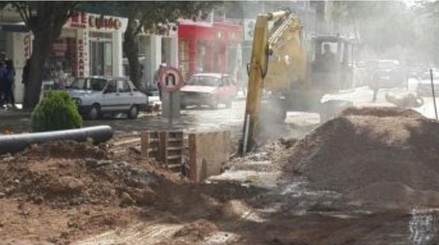 Doğalgaz Borusu Patladı Kısa S&uuml;reli Panik Yaşandı