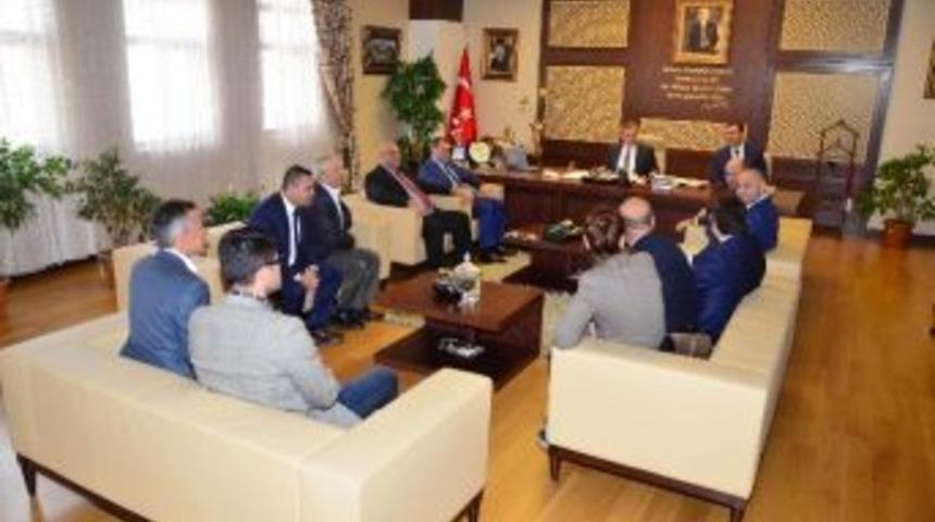 Bulgaristan Dost Partisi&rsquo;nden Başkan &Ccedil;etin&rsquo;e Ziyaret