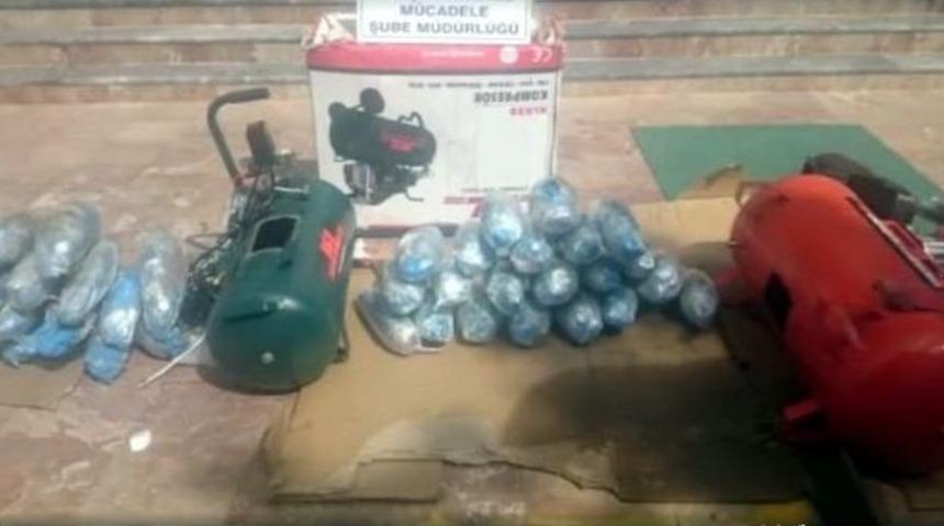 Uşak&rsquo;ta Uyuşturucu Operasyonu