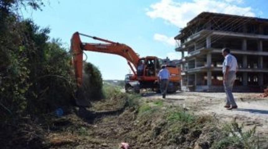 Lapseki&rsquo;de Dere Islah &Ccedil;alışmaları