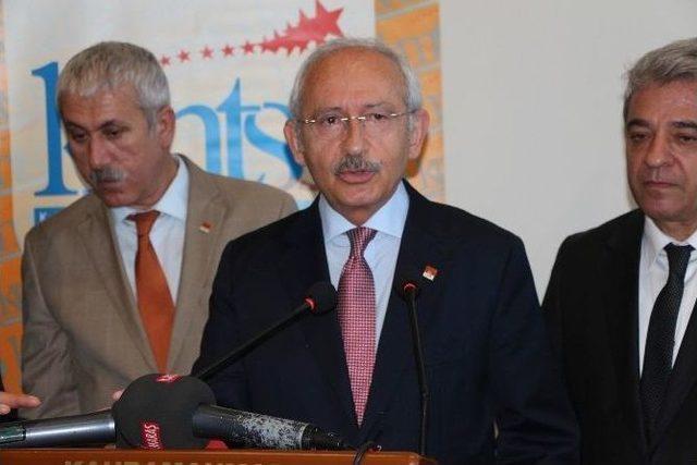 Chp Lideri Kılıçdaroğlu, İşadamlarıyla Bir Araya Geldi