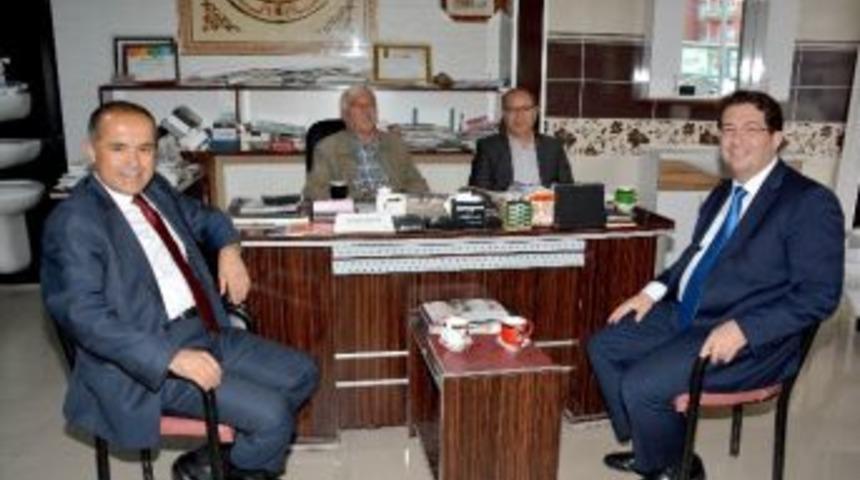 Milletvekili Aydoğdu Ve Başkan Yazgı&rsquo;dan Esnaf Ziyareti