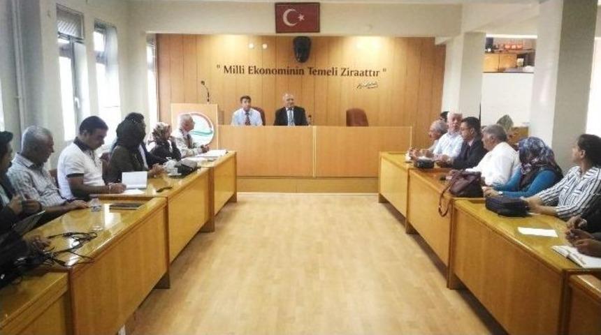 Zirai M&uuml;cadele Program Toplantısı Yapıldı