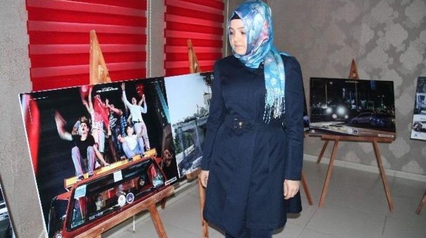 Yozgat Kyk Yurdunda A&ccedil;ılan 15 Temmuz Milli İrade Fotoğraf Sergisi Yoğun İlgi G&ouml;rd&uuml;