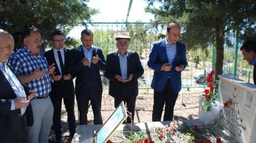 Şehit &Ccedil;elebi &Ouml;ztekin Şehadetinin 20. Yılında Mezarı Başında Anıldı
