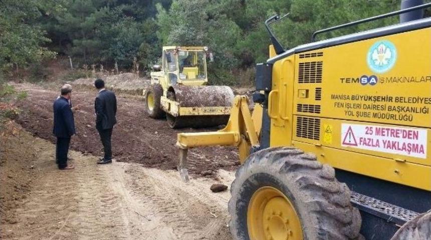 Büyükşehirle İlk Kez Asfalt Yolları Oldu