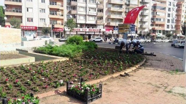 Yunusemre’den Kızılay Manisa Şubesi’ne Çevre Düzenlemesi