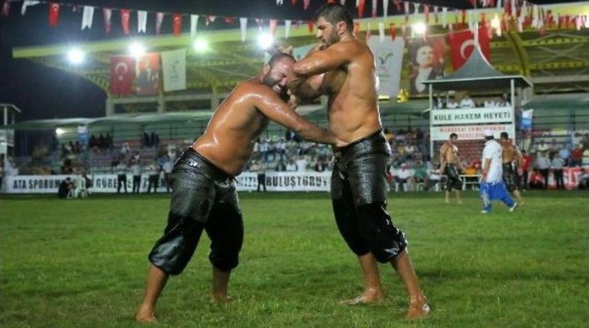 Manavgat G&uuml;reşlerinde Başpehlivan Orhan Okulu Oldu