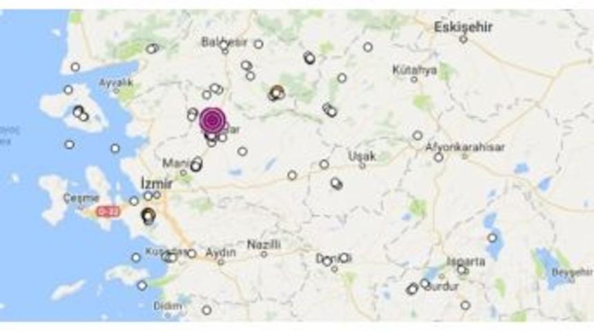 Akhisar&rsquo;da 3.9 Şiddetinde Deprem Oldu