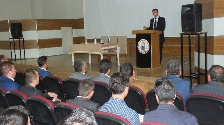 Kaymakam Kırlı Okul İdarecileriyle Bir Araya Geldi