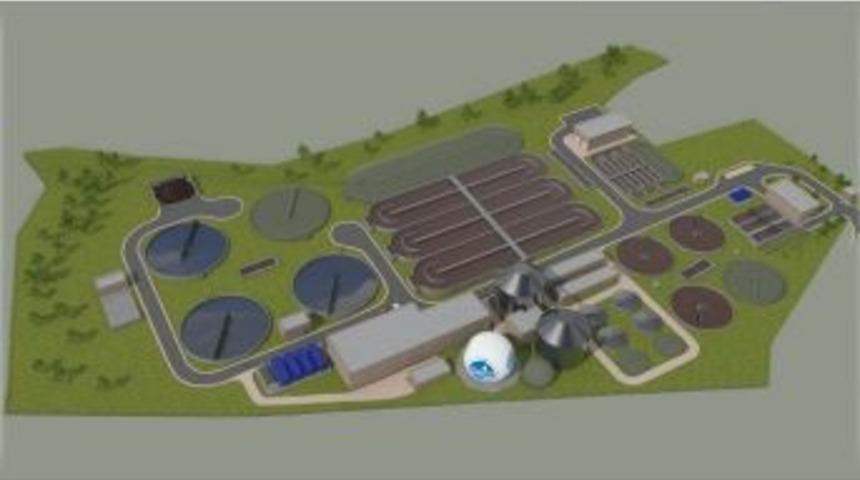 Mezitli İleri Biyolojik Atıksu Arıtma Tesisi&rsquo;nin Temeli Atılıyor