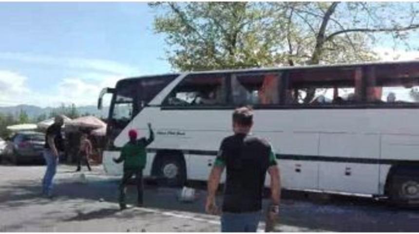 Holigan Dehşeti Kameralara B&ouml;yle Yansıdı