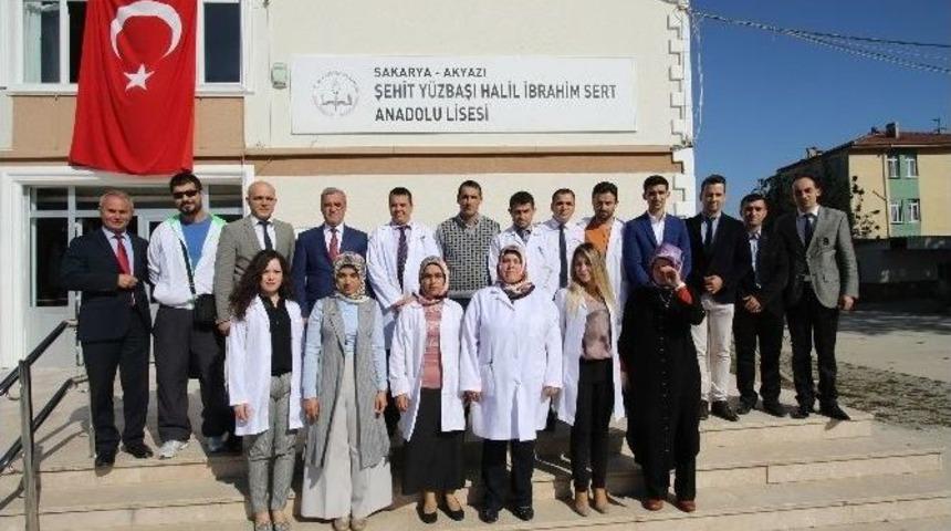 Başkan Akcan Yeni Eğitim &Ouml;ğretim Yılı Ziyaretlerine Başladı