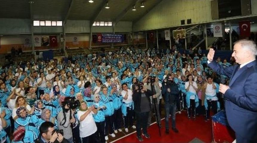 B&uuml;y&uuml;kşehir&rsquo;den İl&ccedil;elerde &Uuml;cretsiz Spor Kursları