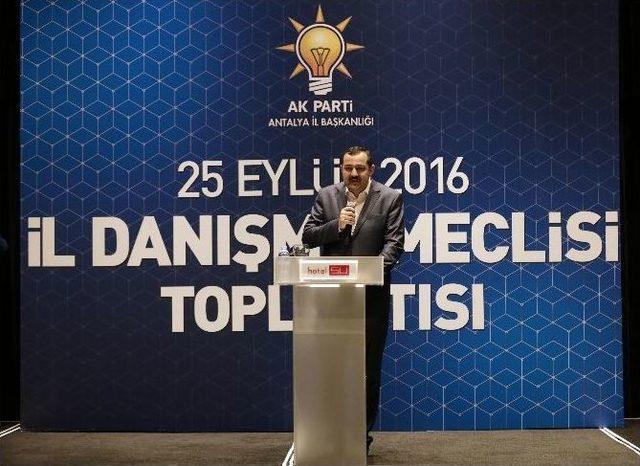 Ak Parti Antalya İl Danışma Meclisi Toplantısı: