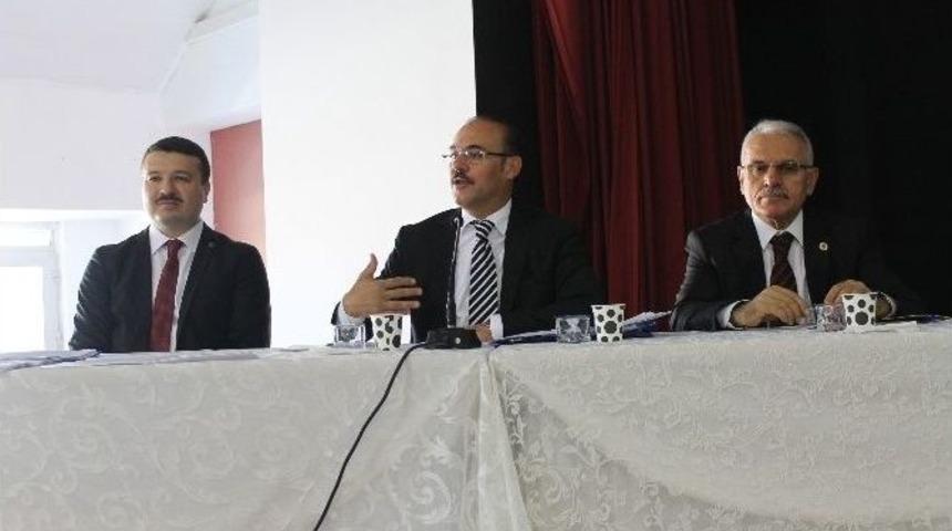 Akdağmadeni İl&ccedil;esinde Yatırım İzleme Ve Değerlendirme Toplantısı Yapıldı