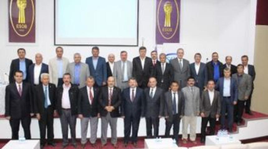 Esob Tarafından Esnaflara &ldquo;bazı Alacakların Yeniden Yapılandırması&rdquo; Kanunu Anlatıldı