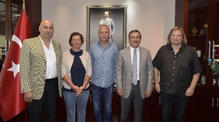 Treptow K&ouml;penick Belediyesi&rsquo;nden Tepebaşı&rsquo;na Ziyaret