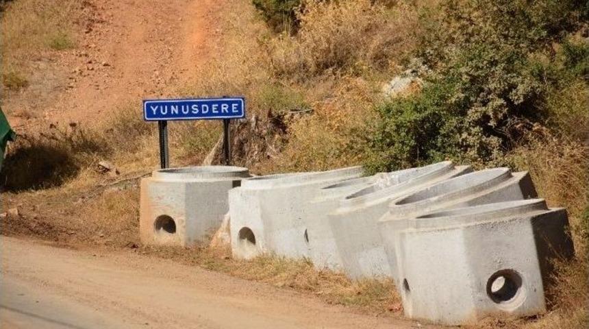 Yunusdere&rsquo;de Kanalizsasyon &Ccedil;alışmaları Başladı