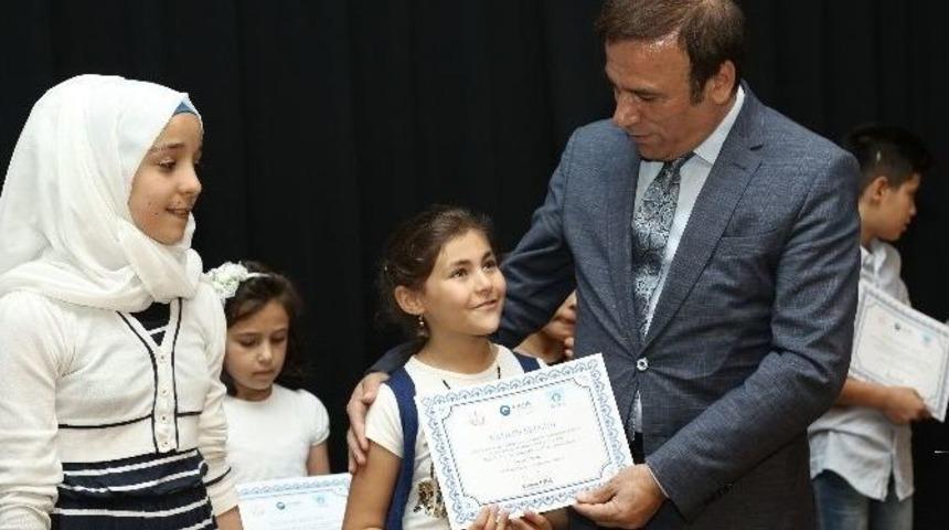 Canik&rsquo;ten Yabancı &Ccedil;ocuklara T&uuml;rk&ccedil;e Belgesi