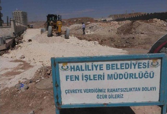 Haliliye Belediyesi, Karşıyaka Mahallesi’nde Yeni Yollar Açıyor